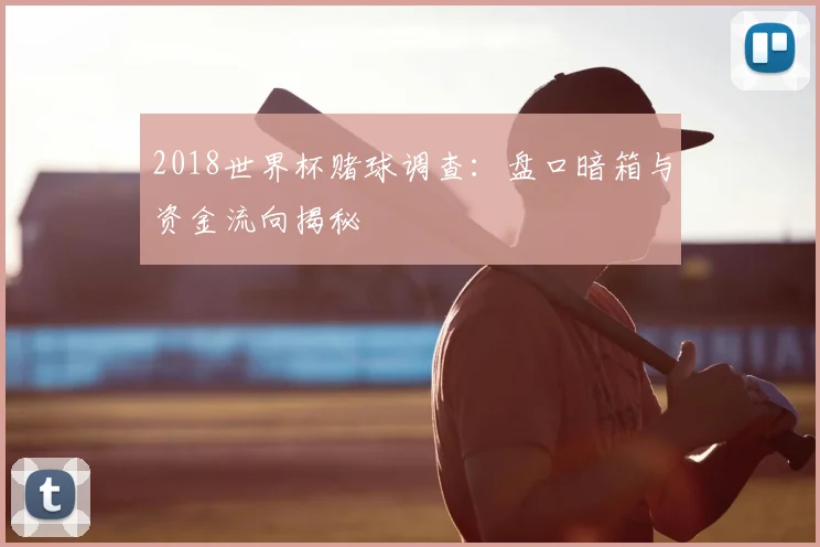 2018世界杯赌球调查：盘口暗箱与资金流向揭秘