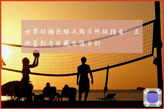 世界杯梅西球衣购买终极指南：正版鉴别与收藏价值分析